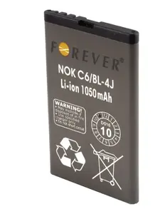 Battery for Nokia C6 / C6-00 / C600 / Lumia 620 — forever BL-4J Li-Ion 1050mAh