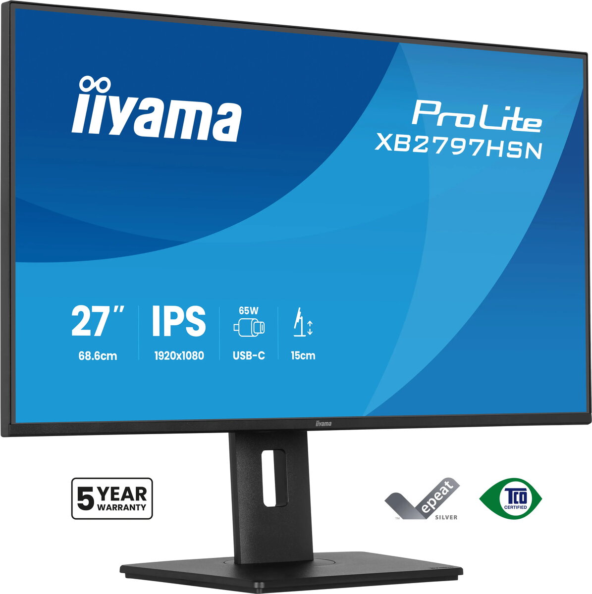 Iiyama ProLite XB2797HSN-B1 27 collu Full