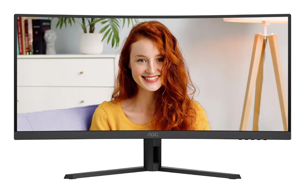 AOC CU34B3E izliekts monitors 34 collas WQHD Photo 5