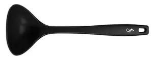 Lurch SMART TOOL Soup Ladle 28 cm, platinum silicone with nylon handle, heat-resistant -40 to 220°C