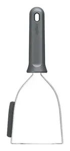 Traditional potato masher Zyliss E980270, stainless steel, grey, handheld kitchen tool