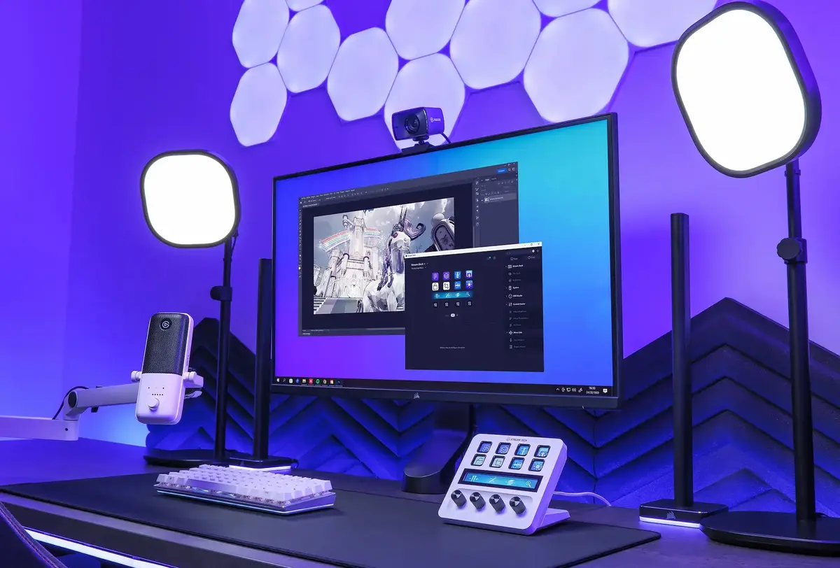 CORSAIR Stream Deck + — контроллер 8 кнопок Photo 2