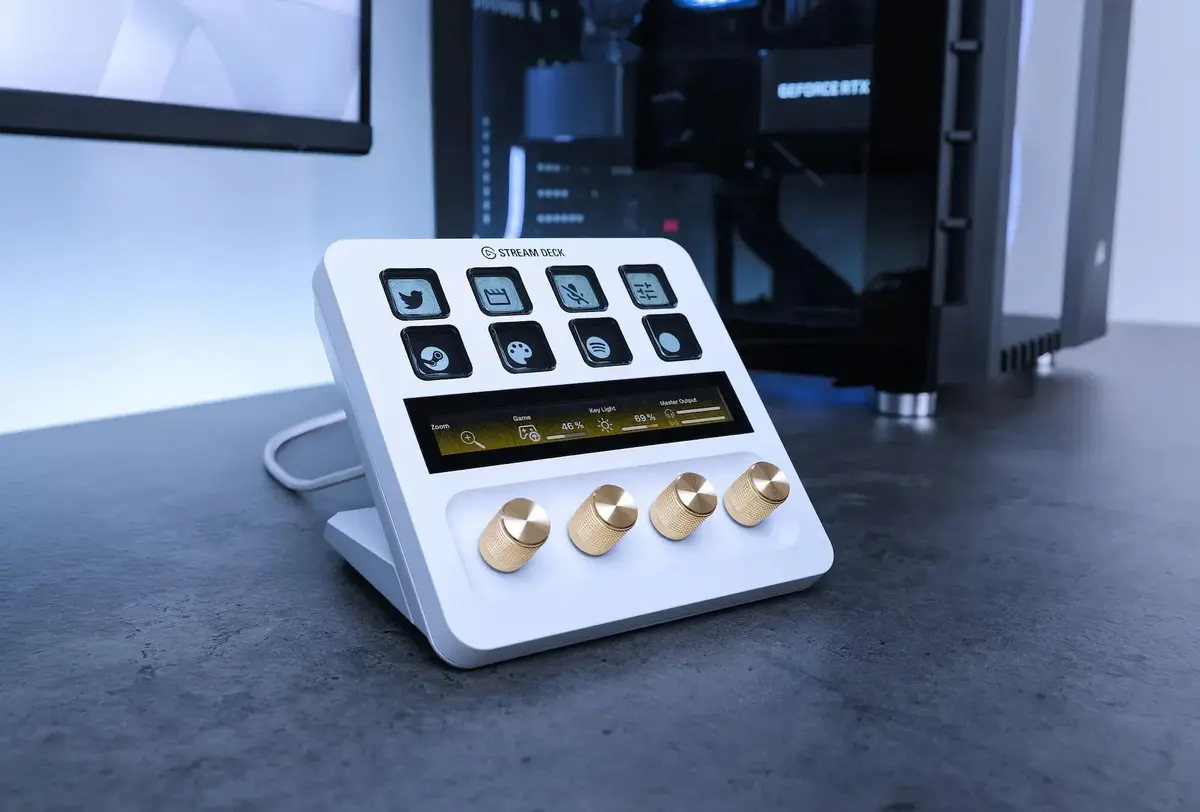 CORSAIR Stream Deck + — контроллер 8 кнопок Photo 4