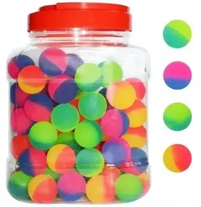 Rubber Ball Merkpol 35 mm pack of 50 – durable play balls for toys and machines