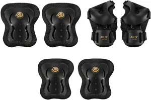Комплект защитных средств Nils Extreme Fly H320, золотой, размер M