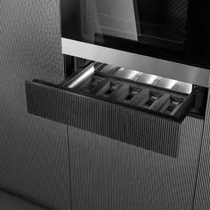 Tēmoelektriskais vīna dzesētājs Dometic DrawBar 5S iebūvējamais, pelēks, 5 pudeles, 5–17 °C, 597×591×141 mm