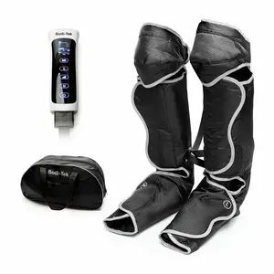 Pēdu un kāju masāžas ierīce Comfort360° BT-MAHL — kompresijas masāža, ar tīkla barošanu, melni/pelēks
