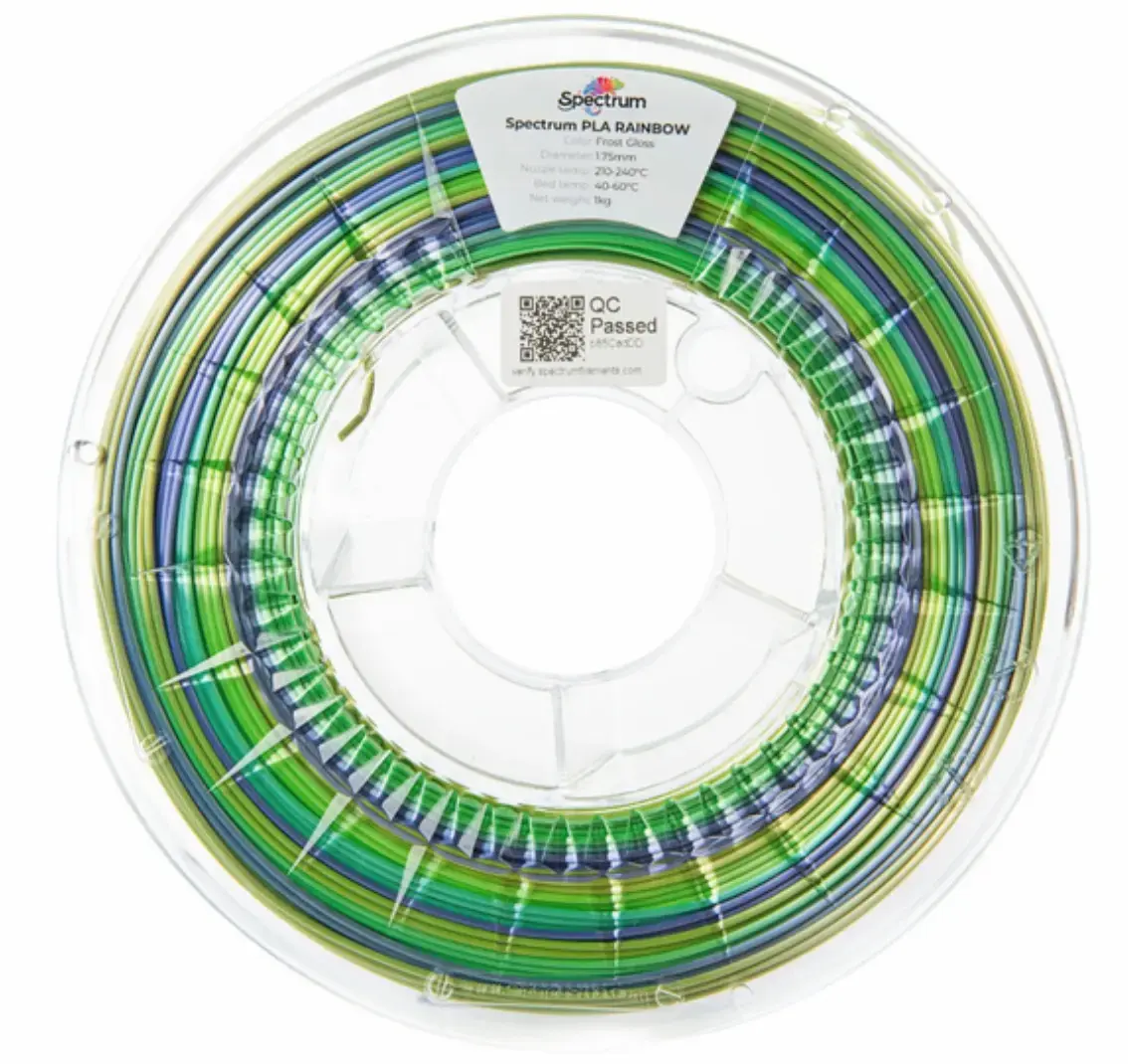 Spectrum PLA Silk Multicolour Frost Gloss 1,75 mm 1 kg Photo 3
