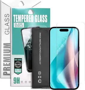 Защитное закалённое стекло TelForceOne для iPhone 15 Plus 6,7" 2.5D