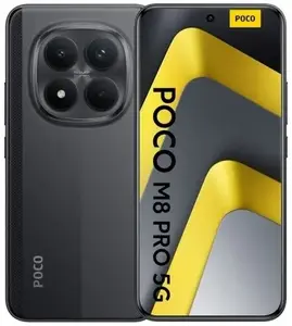 Smartphone POCO M8 Pro 5G — POCO, 8 GB RAM, 256 GB storage, 5G, black