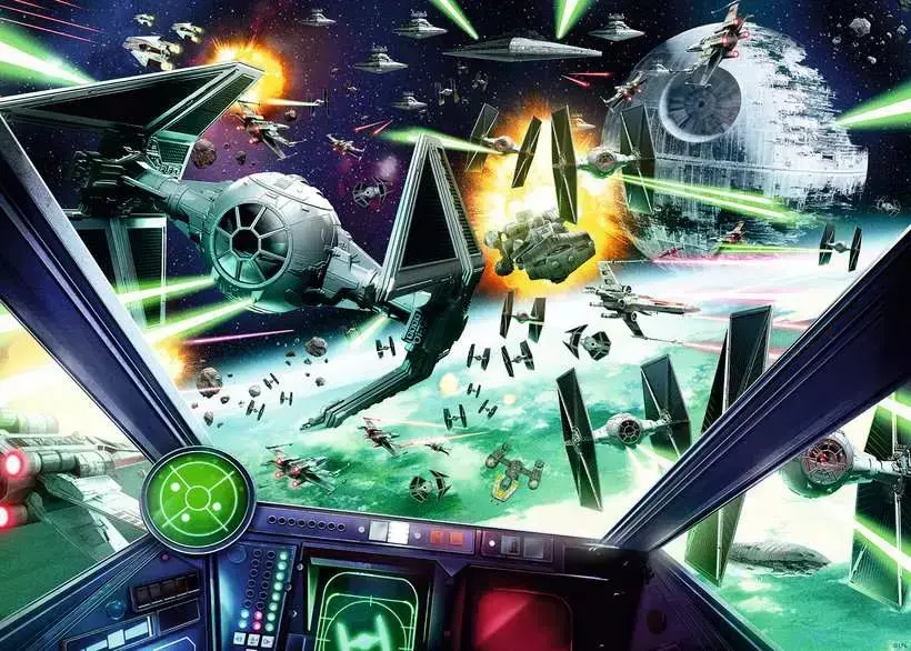 Ravensburger Star Wars X-Wing Cockpit puzle 1000 gab. Photo 2