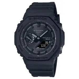 Rokaspulkstenis G-SHOCK GA-B2100-1A1ER — oglekļa/rezerves korpuss, 45.4×48.5×11.9 mm, melns