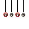 Audio kabelis ADAPTEC CAGL24200BK20 2 m 2×RCA Photo 2