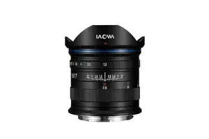 Standarta objektīvs Venus Optics Laowa 17mm f/1.8 priekš MFT MILC, 9/7 elementi/grupas, 46 mm filtrs, garums 51 mm, melns
