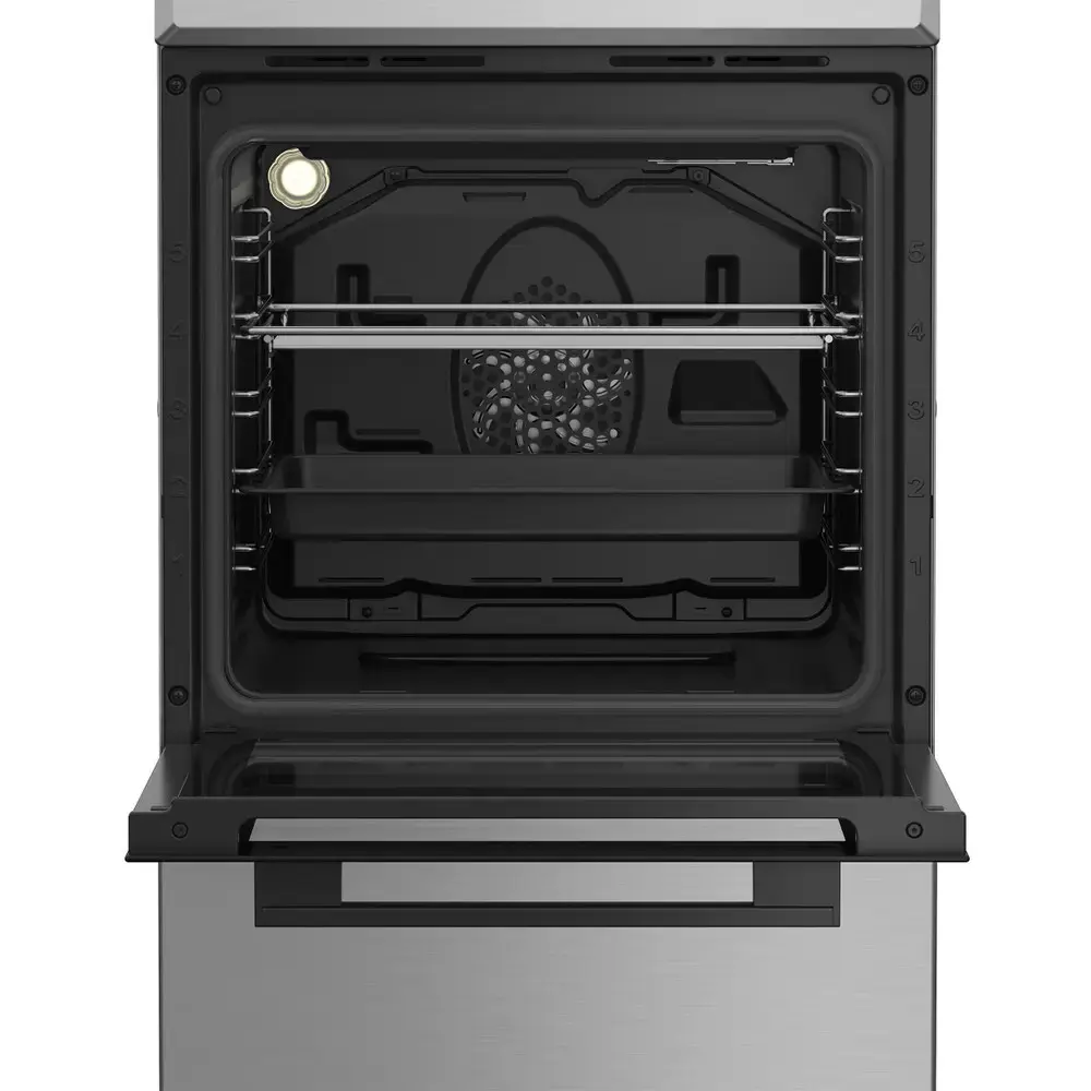 Indesit I5G5PMX газовая плита с электродуховкой Photo 4