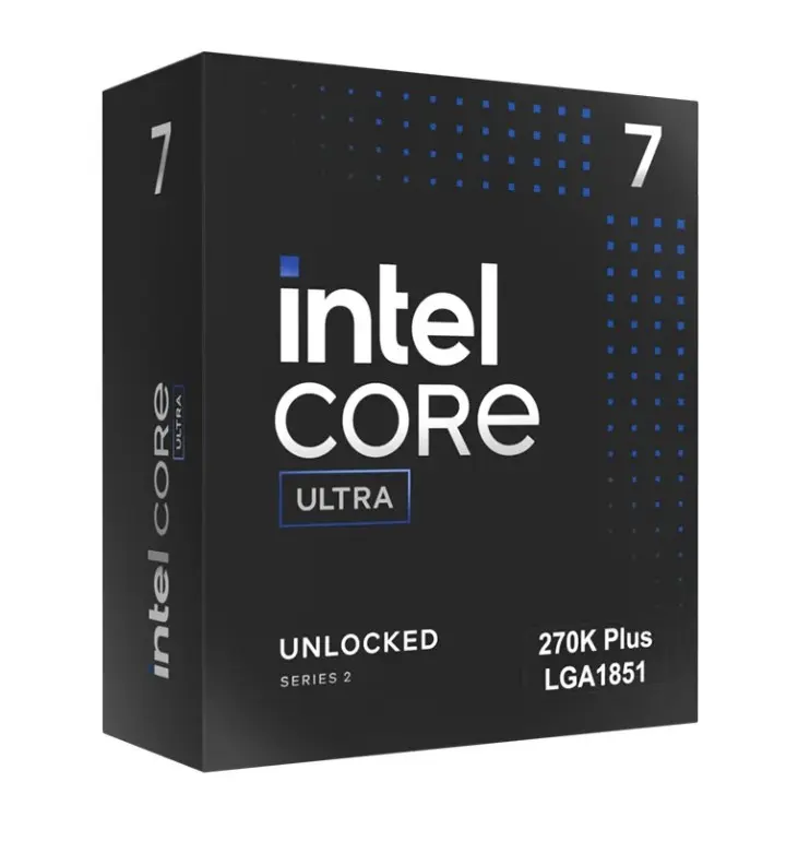 Intel Core Ultra 7 270K Plus procesors Photo 4