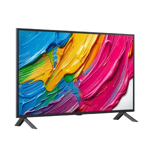 4K QNED Smart TV LG 43QNED80A6A — 43" (109.2 cm), 3840×2160, Edge-LED, Wi‑Fi, DVB-S2/T/T2, Black
