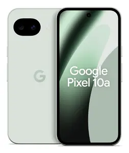 Smartphone Google Pixel 10a — 6.3" (16 cm) OLED, Tensor G4, 8 GB RAM, 256 GB, 48 MP dual camera, 5100 mAh, Dual SIM, Android 16, Green