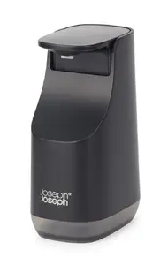 Дозатор для мыла Joseph Joseph 70602 — насосный дозатор 0.35 л, черный, 62×81×141 мм
