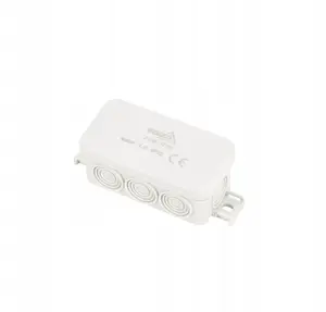 Накладная монтажная коробка Bemko E04-PI08-IP55 85×45×37 мм IP55 8P светло-серая