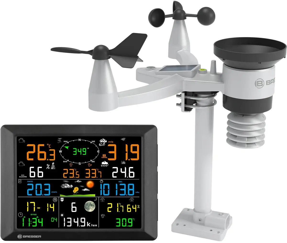 Laika stacija Bresser 7-in-1 LoRa Home