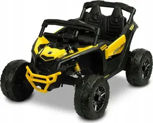 Electric ride-on vehicle Toyz Maverick Yellow – children's battery-powered car