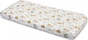 Fitted Crib Sheet Sensillo Forest Adventure 60x120 cm – printed bed sheet for 60×120 cm cot