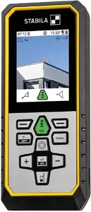 Laser distance meter STABILA LD 530BT — handheld laser measuring device with Bluetooth