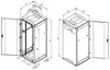 Triton 19" шкаф 42U 600x800 мм Photo 9