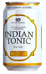 Non-alcoholic tonic drink Johnny Bloom's Tonic Indian, carbonated, can, 0.33 L
