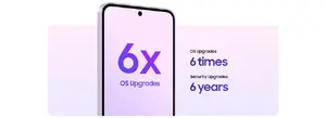 Built to last with 6x OS and security upgrades