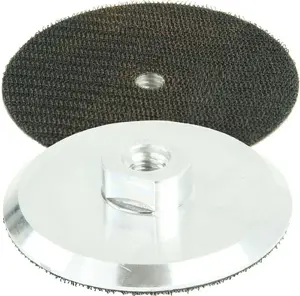 Fiskars disc adapter ALU with Velcro for 100 mm hook-and-loop sanding discs