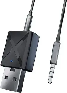 Bluetooth adapter Apte AK276B with 3.5 mm minijack — wireless audio receiver