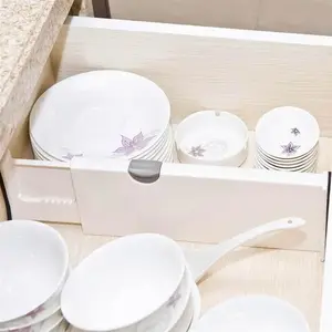 Drawer Divider Adjustable Drawer Organizer Aptel AG749A for kitchen drawers 37.5–54 cm