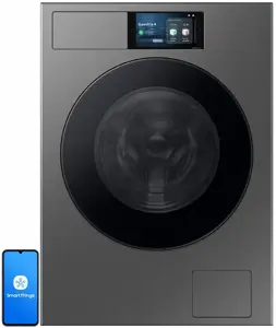 Фронтальная стиральная машина Frania WF90F09C4SU4 9 кг 1400 об/мин серебристая, класс энергоэффективности A
