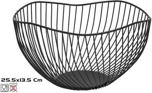 Metāla augļu trauks Mondex 25,5 x 13,5 cm, modelis KITCHEN&GO