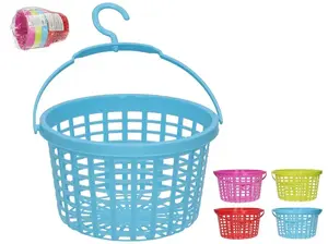 Basket with handle and hook Gerimport 27 x 20.5 x 19.5 cm