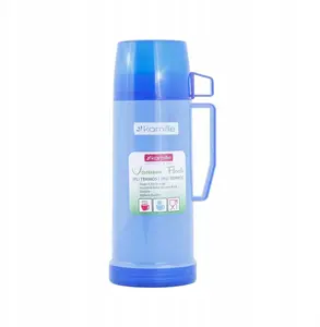 Thermos Kamille 2071 with glass liner 0.6 L, vacuum insulated flask, model 2071