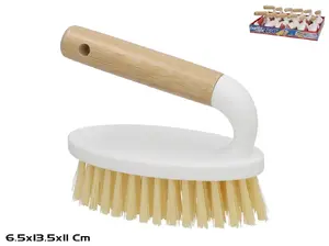 Clothing Brush Gerimport with Bamboo Handle 13.5 x 6.5 x 9.5 cm