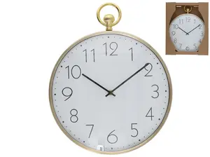 Настенные часы Decorlife Zelta 39 x 31,5 x 4 см — Decorlife 8445393530819