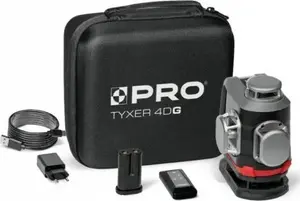Laser Multi-line Level PRO TYXER 4DG — PRO brand, model 100-L1-308
