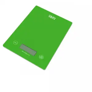 Virtuves svari Flashforge Voltz OV51651K — 5 kg kapacitāte, LCD displejs, 2×AAA barošana