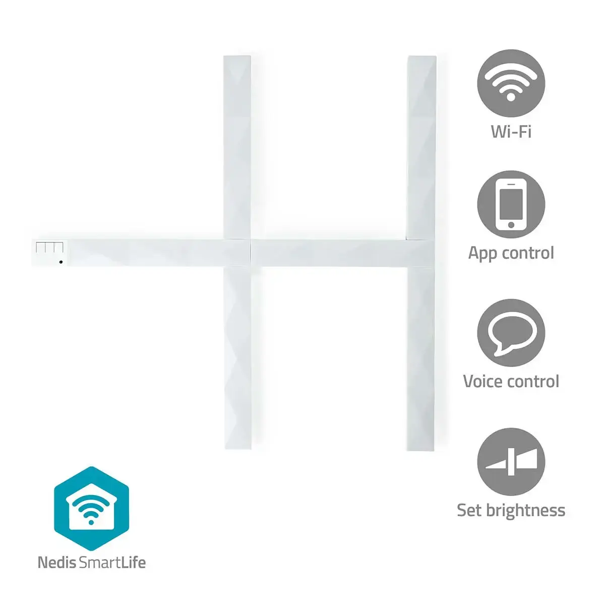 Умная панель Nedis WIFILW06RGB 8 Вт Photo 13