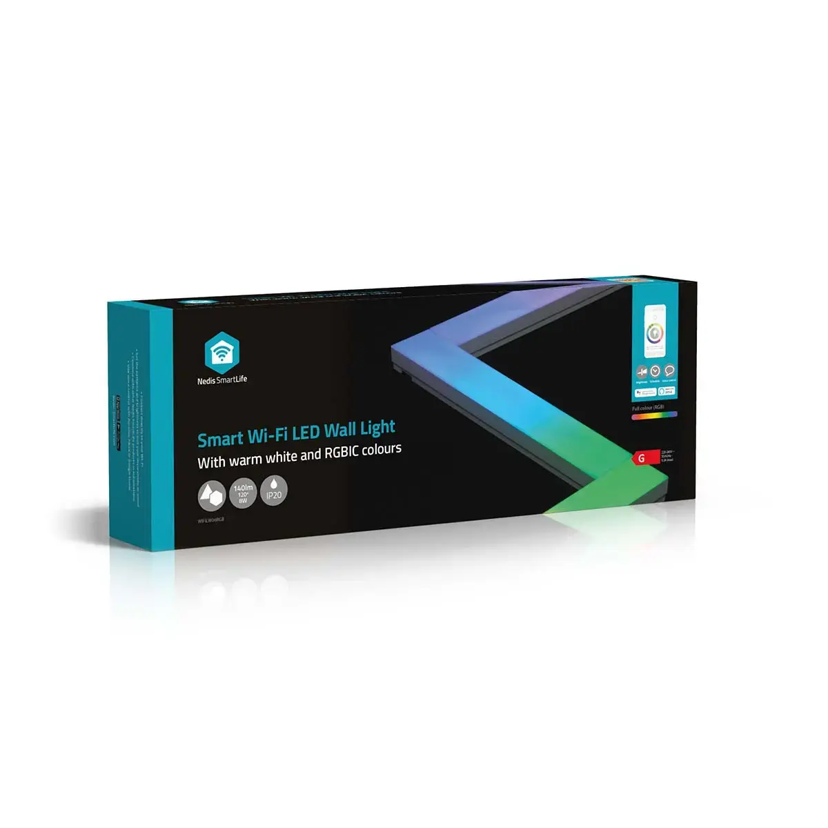 Умная панель Nedis WIFILW06RGB 8 Вт Photo 18