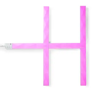 Nedis WIFILW06RGB Smart LED Panel Wi-Fi White 8 W
