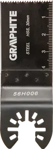HSS Metal Cutting Saw Blade 30 mm, GRAPHITE 56H006