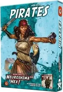 Galda spēle portal games Neuroshima Hex 3.0: Pirates — taktiskā sešustūra stratēģija