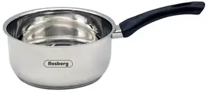 Кастрюля (saucepan) Lenovo Rosberg R51210E16K 16 см, 1,5 л, нержавеющая сталь, бакелитовая ручка