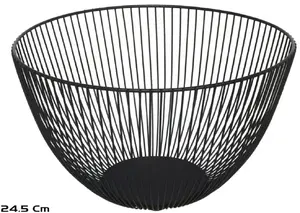 Fruit bowl Quttin Nature 24.5 x 14 cm — kitchen serving and storage bowl