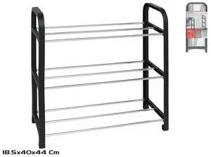 Полка для обуви Gerimport 3 уровня 40 x 18.5 x 44 см, модель 8445393371511